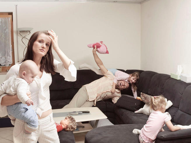 7 признаков того, что вы - замотанная мать