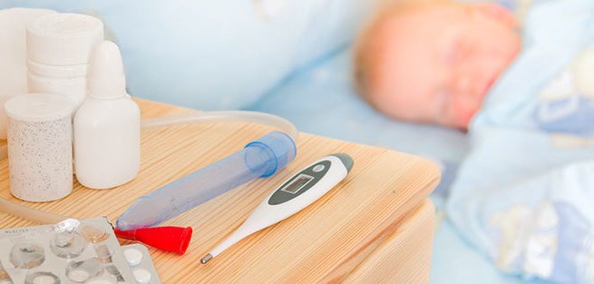 Как сбить температуру у ребёнка?