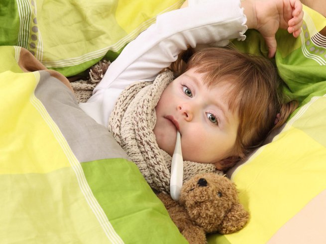 Лечение простуды и ОРВИ у детей 3 лет