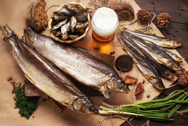калорийность сушеной рыбы