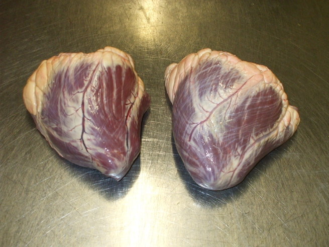 Пошаговое приготовление жареного говяжьего сердца, рецепт с фото: