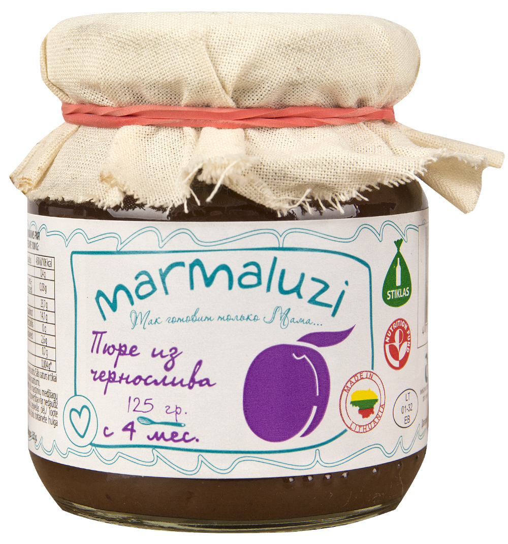 Пюре marmaluzi овощное