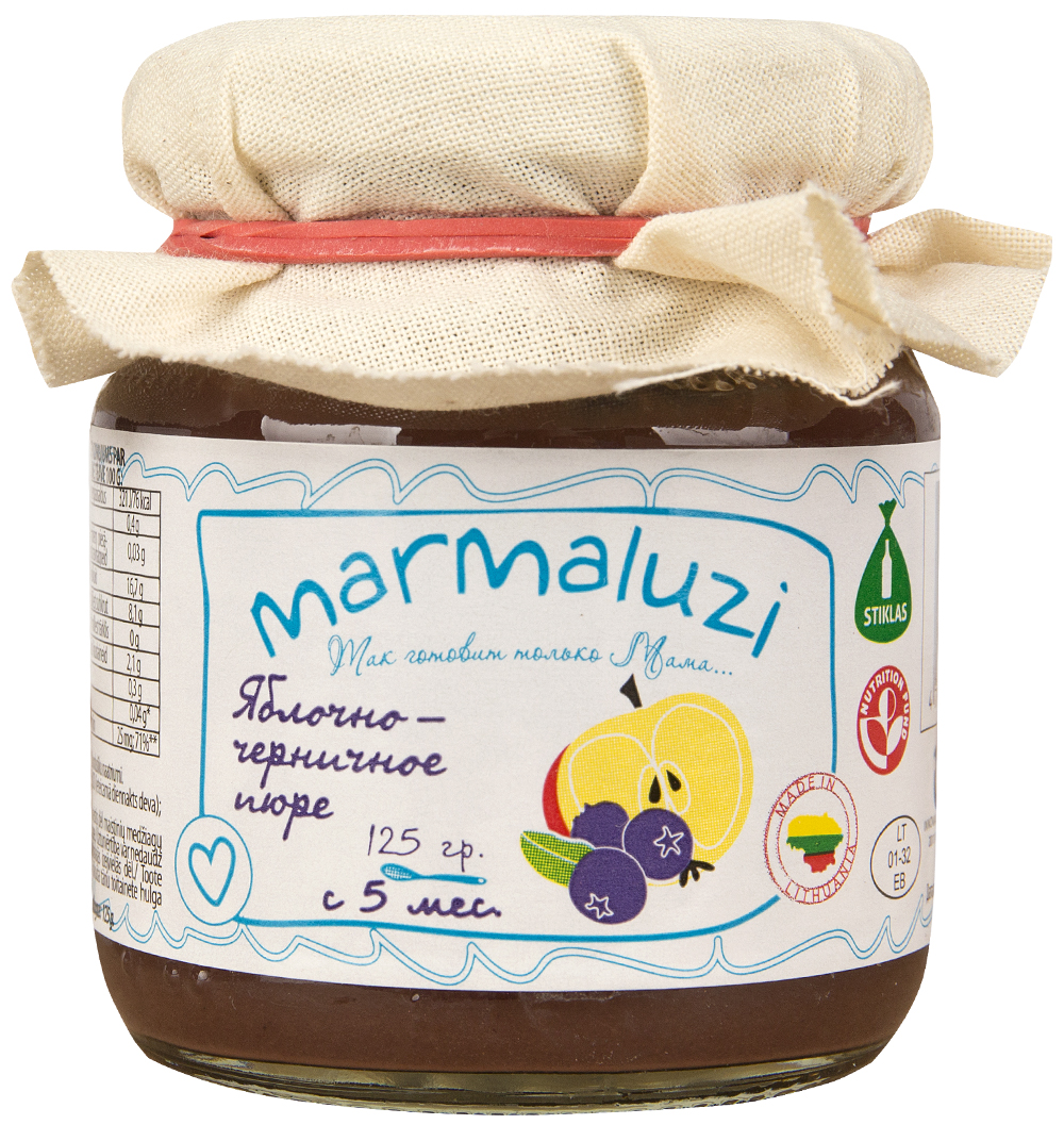 Пюре marmaluzi овощное