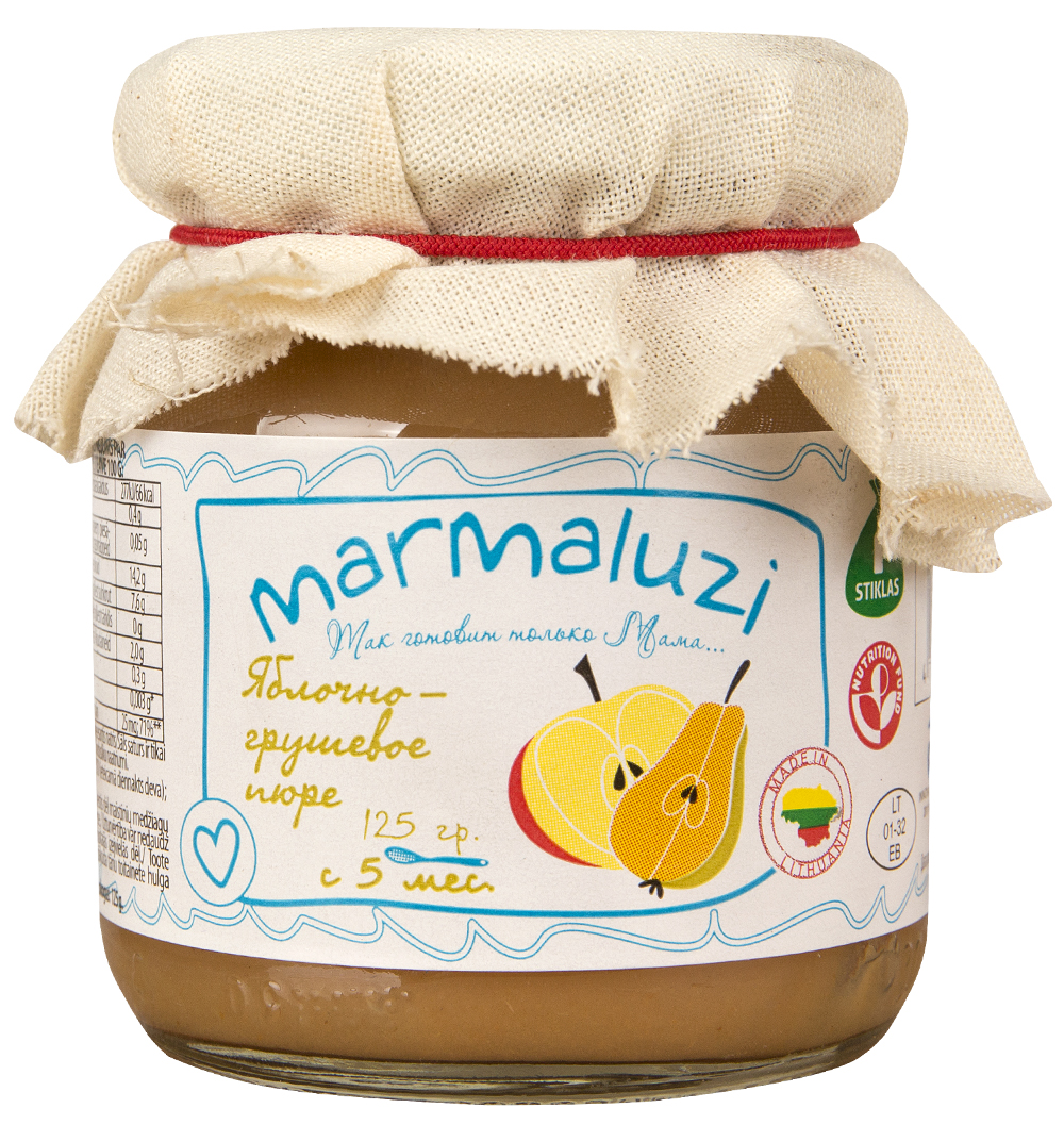 Пюре marmaluzi овощное